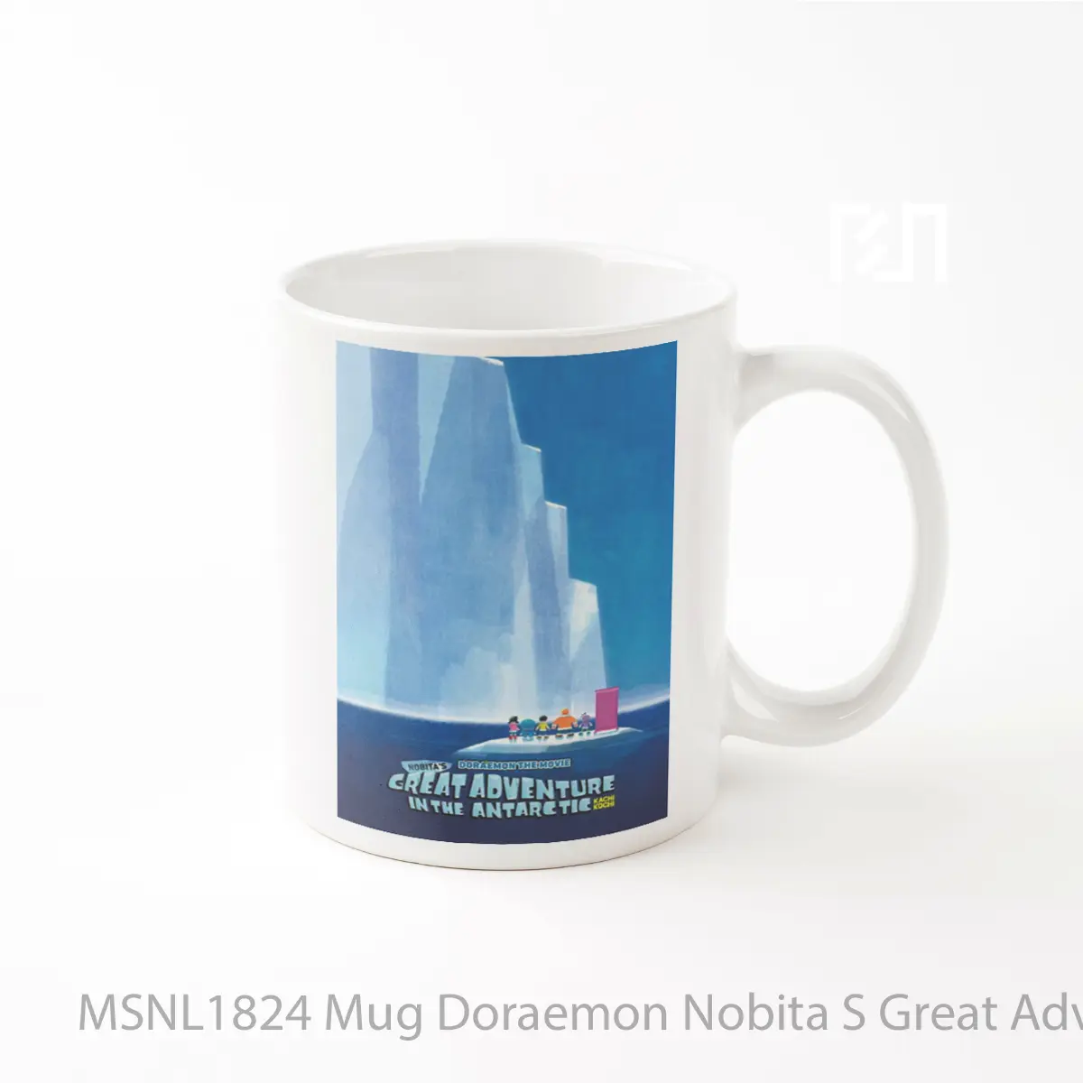 Mug Doraemon Nobita S Great Adventure In The Antarctic Kachi Kochi Gelas Keramik Tema Film MSNL1824