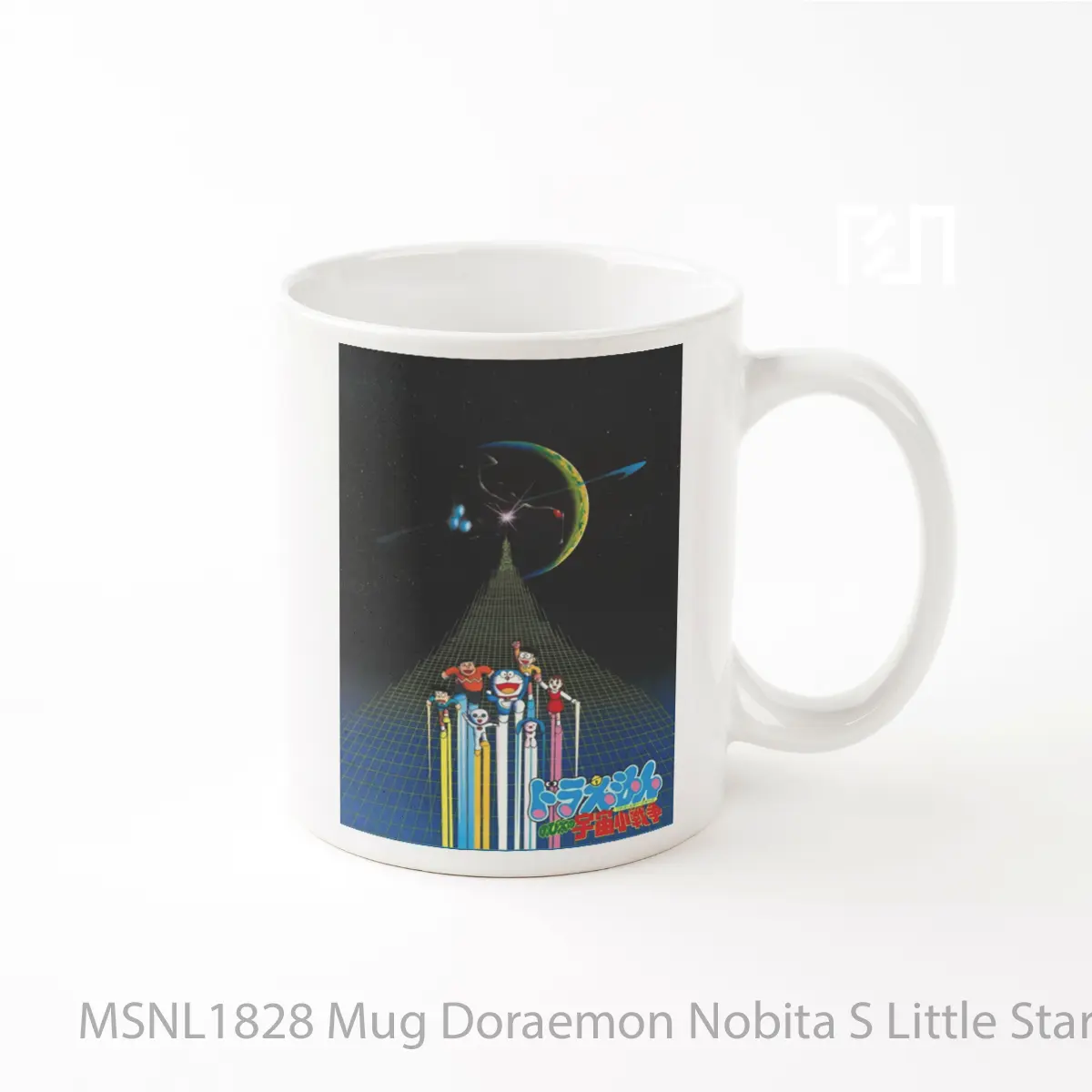 Mug Doraemon Nobita S Little Star Wars Gelas Keramik Tema Film MSNL1828