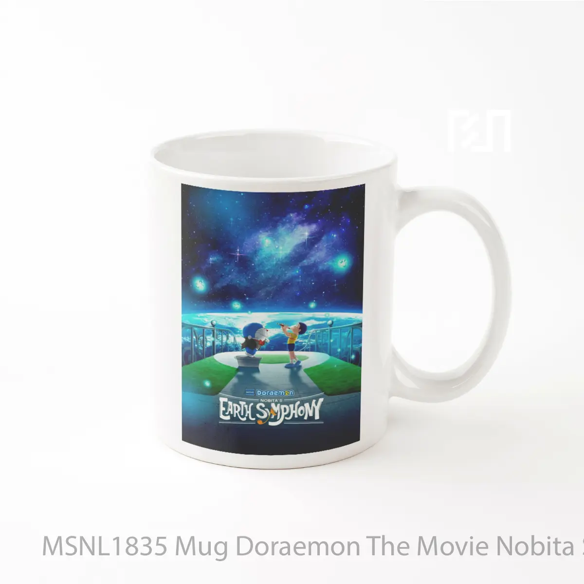 Mug Doraemon The Movie Nobita S Earth Symphony Gelas Keramik Tema Film MSNL1835