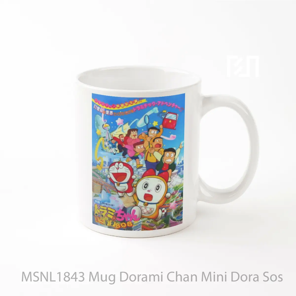 Mug Dorami Chan Mini Dora Sos Gelas Keramik Tema Film MSNL1843