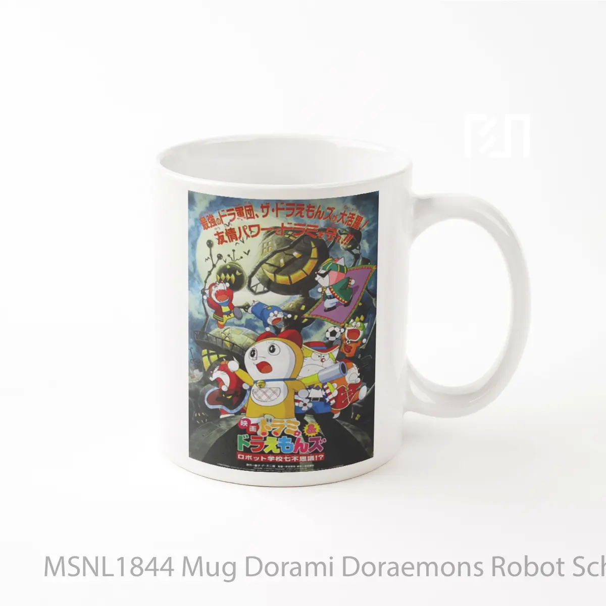 Mug Dorami Doraemons Robot School S Seven Mysteries Gelas Keramik Tema Film MSNL1844