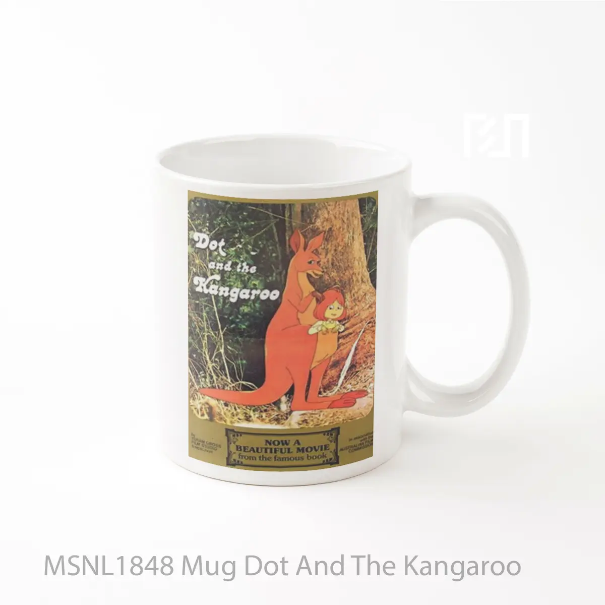 Mug Dot And The Kangaroo Gelas Keramik Tema Film MSNL1848