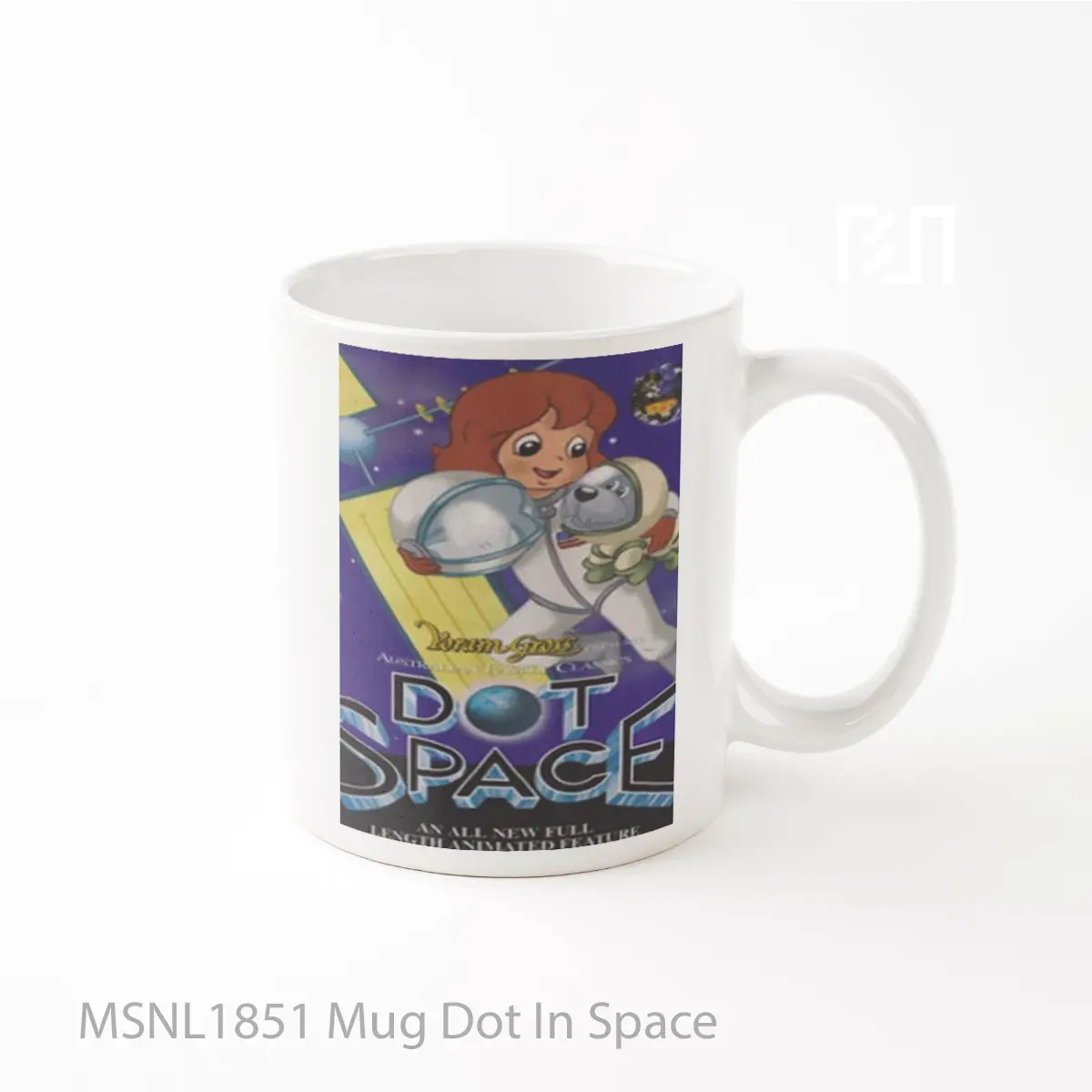 Mug Dot In Space Gelas Keramik Tema Film MSNL1851