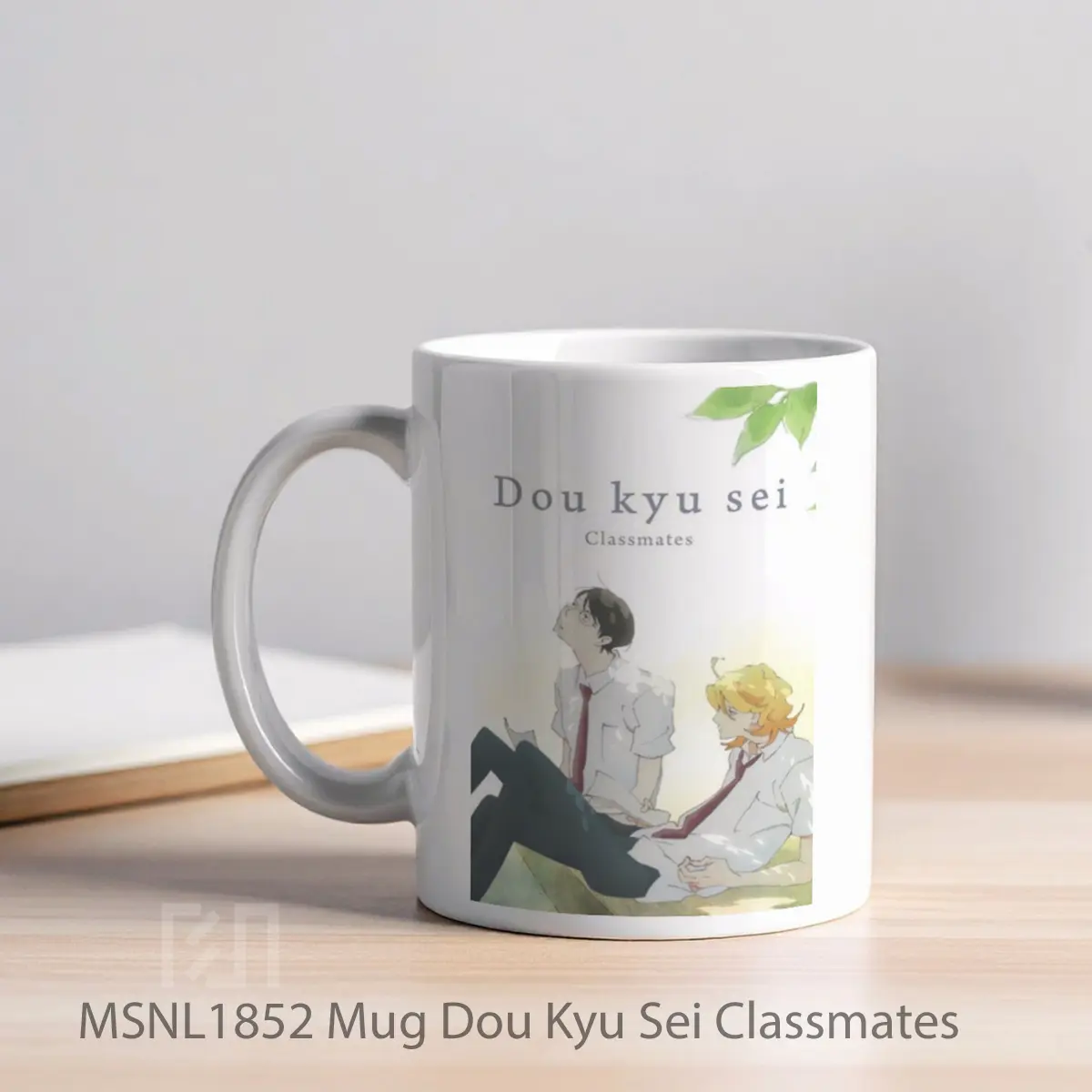 Mug Dou Kyu Sei Classmates Gelas Keramik Tema Film MSNL1852 - Tampak Kiri