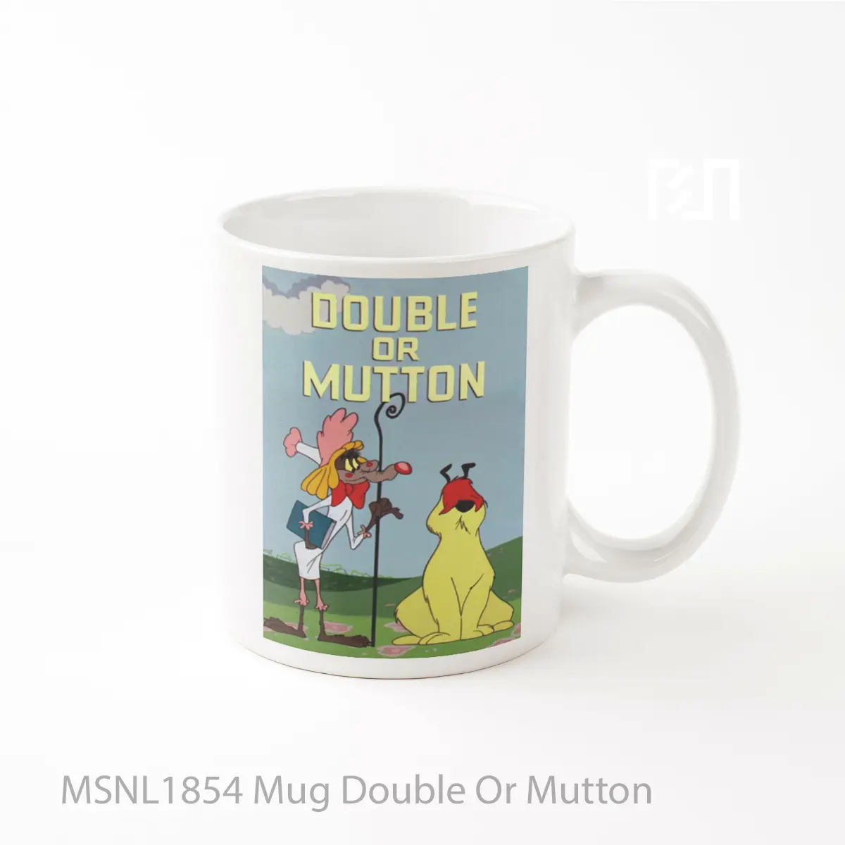 Mug Double Or Mutton Gelas Keramik Tema Film MSNL1854