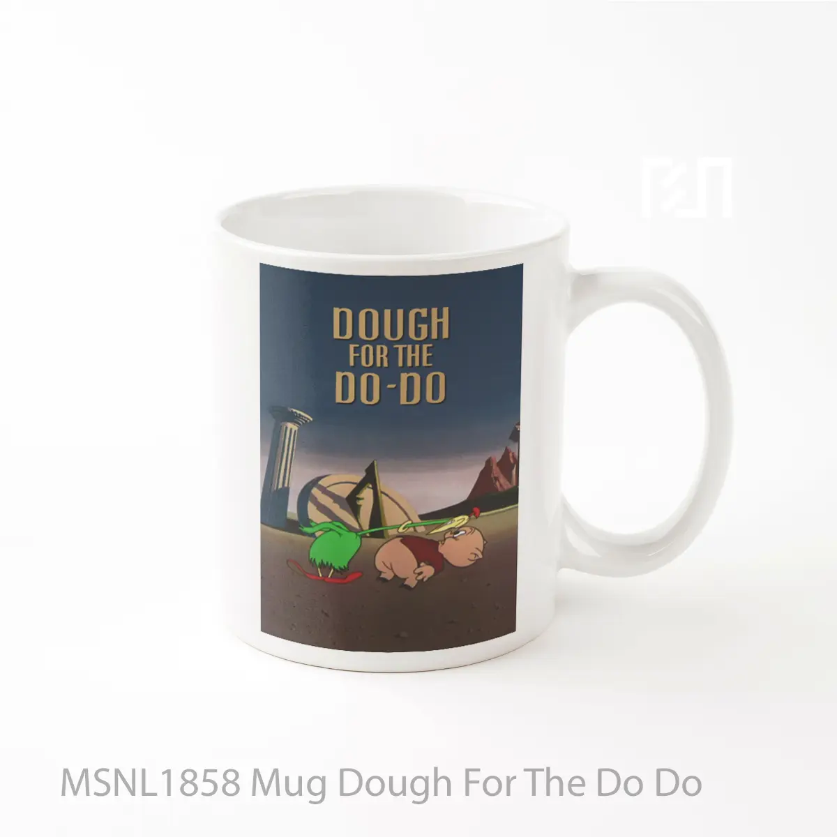 Mug Dough For The Do Do Gelas Keramik Tema Film MSNL1858