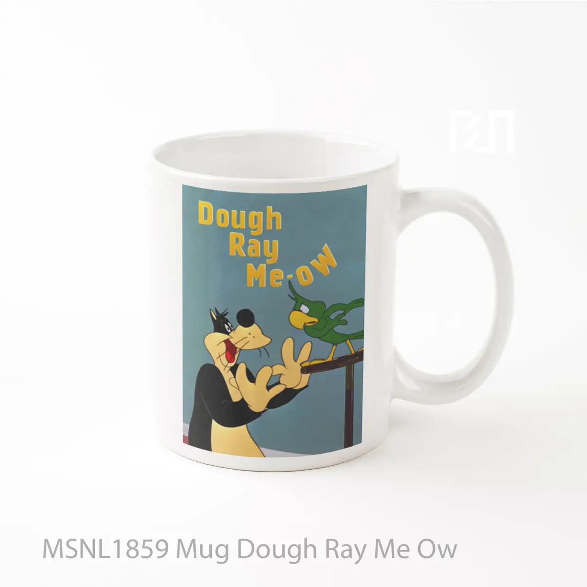 Mug Dough Ray Me Ow Gelas Keramik Tema Film MSNL1859