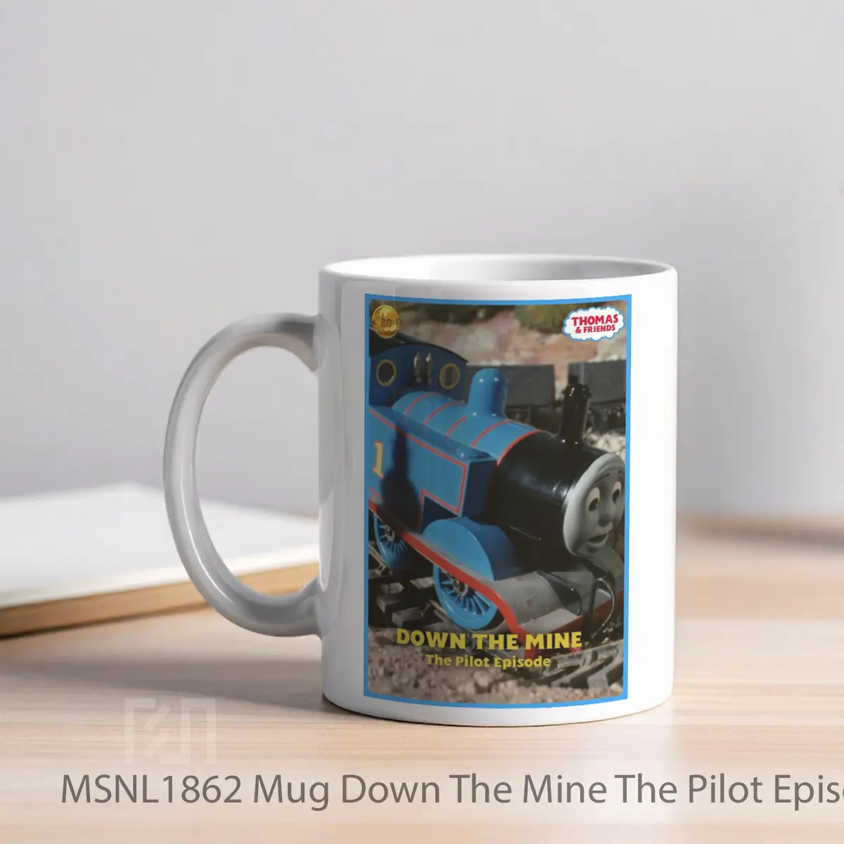 Mug Down The Mine The Pilot Episode Gelas Keramik Tema Film MSNL1862 - Tampak Kiri