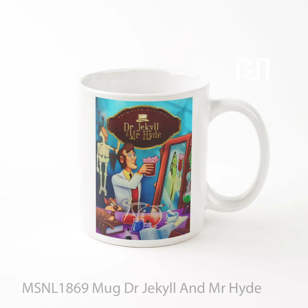 Mug Dr Jekyll And Mr Hyde Gelas Keramik Tema Film MSNL1869