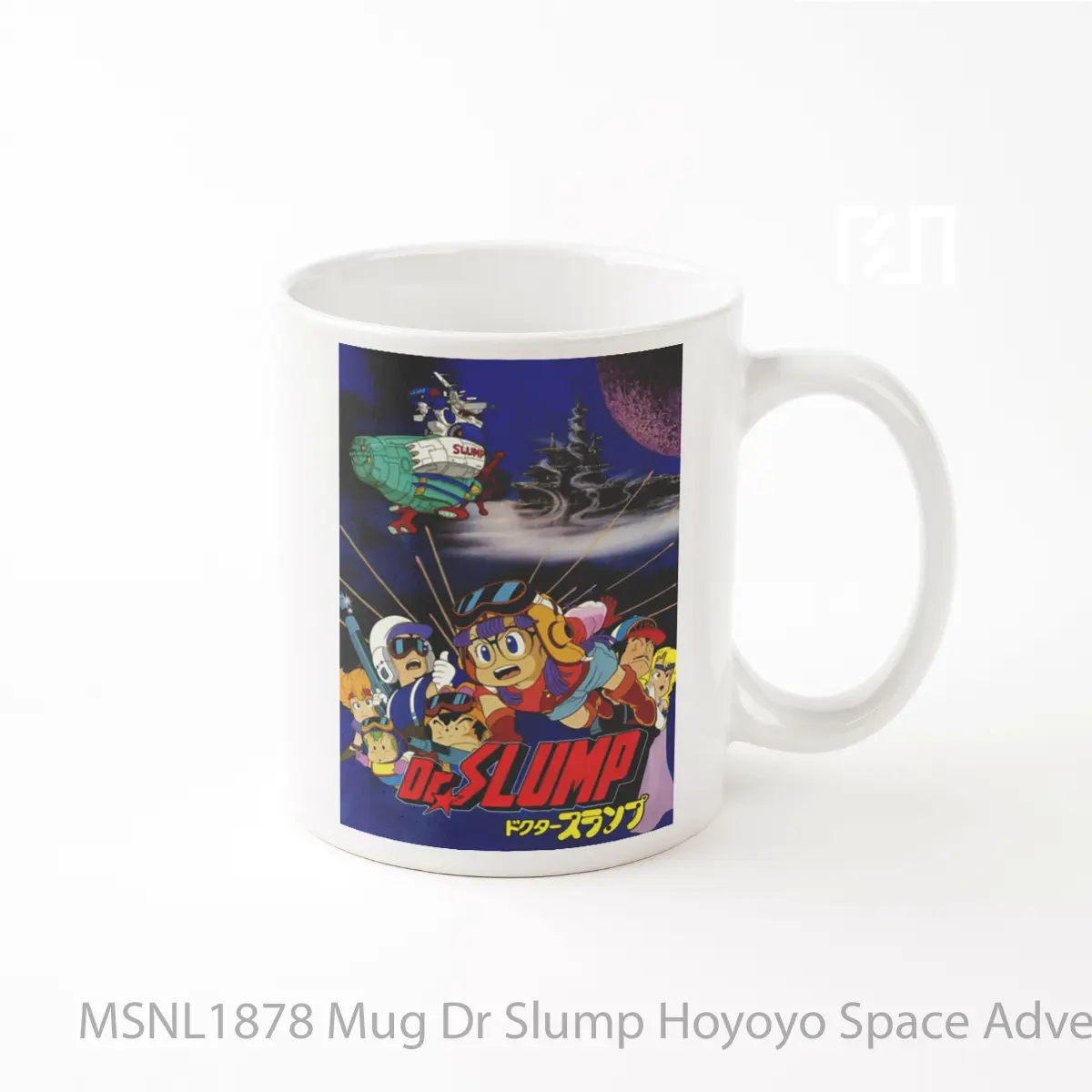 Mug Dr Slump Hoyoyo Space Adventure Gelas Keramik Tema Film MSNL1878