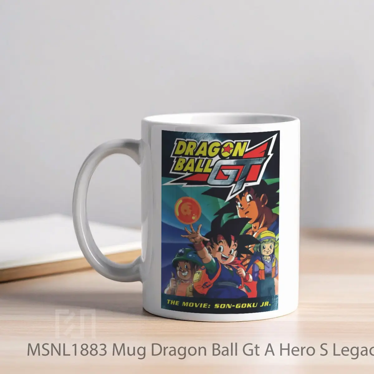 Mug Dragon Ball Gt A Hero S Legacy Gelas Keramik Tema Film MSNL1883 - Tampak Kiri