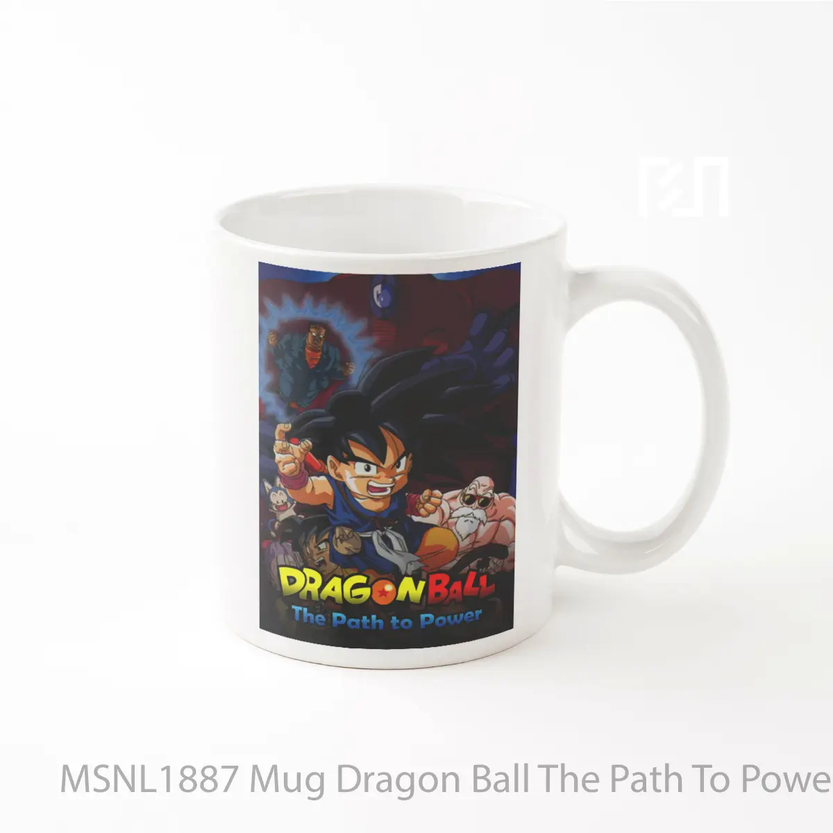 Mug Dragon Ball The Path To Power Gelas Keramik Tema Film MSNL1887