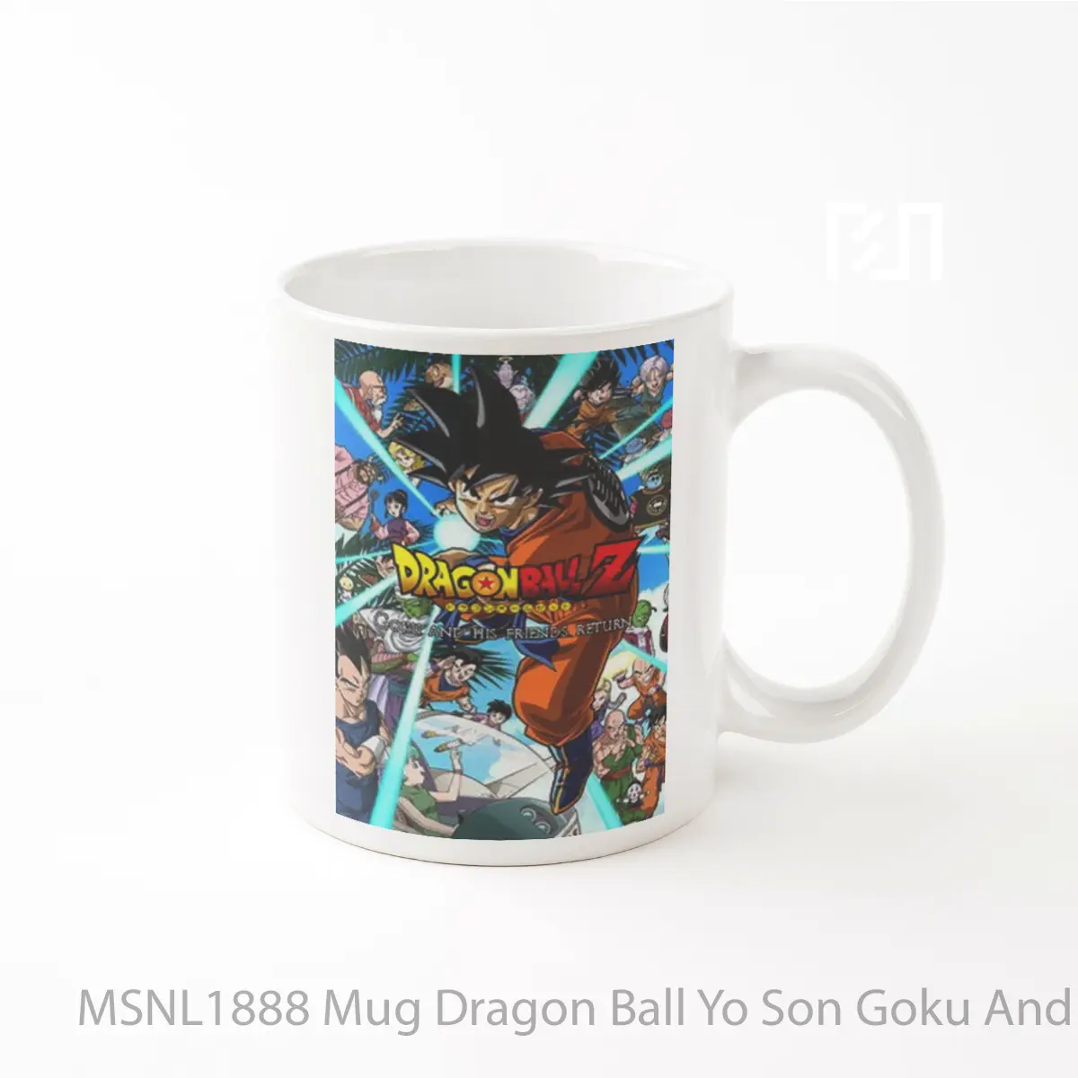 Mug Dragon Ball Yo Son Goku And His Friends Return Gelas Keramik Tema Film MSNL1888