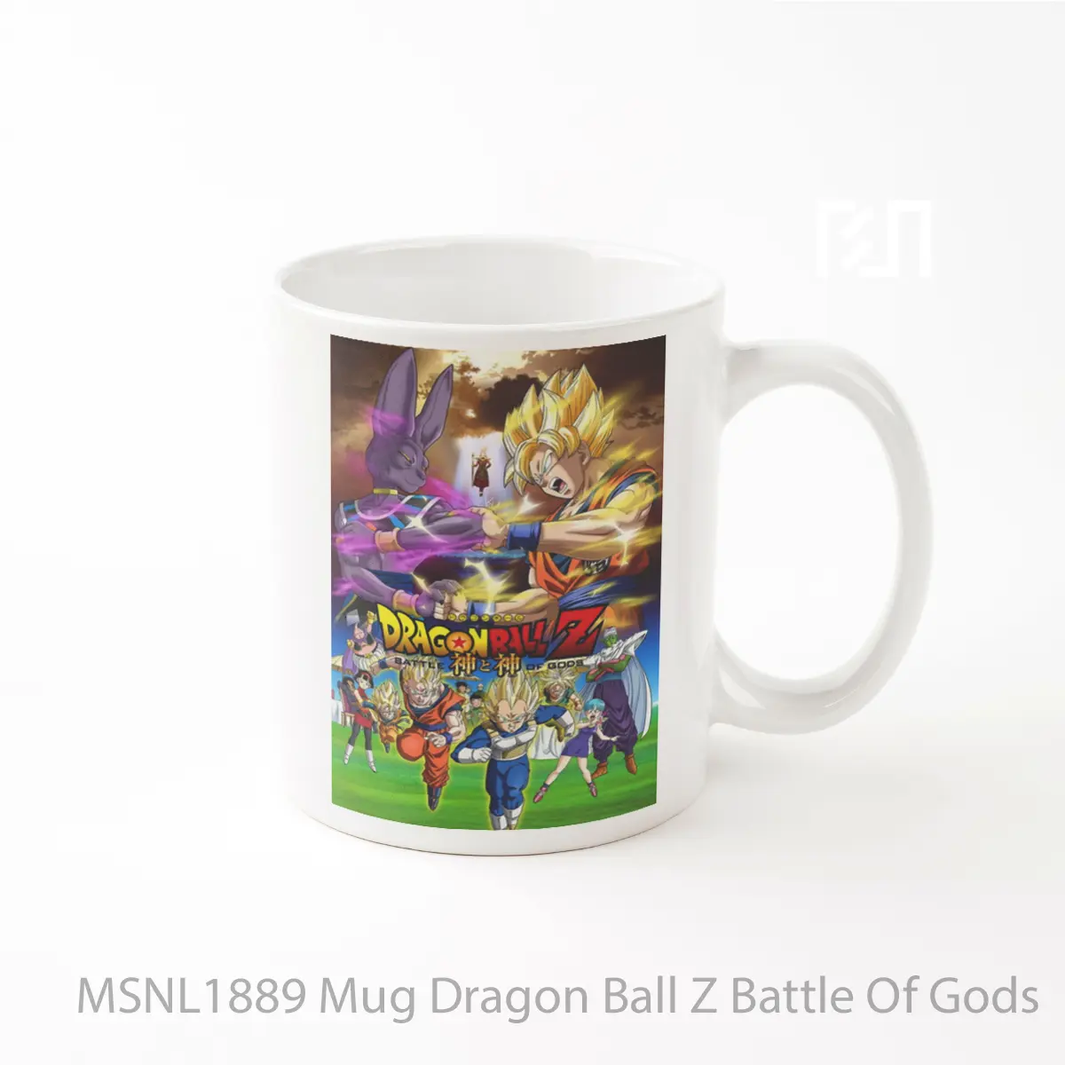 Mug Dragon Ball Z Battle Of Gods Gelas Keramik Tema Film MSNL1889