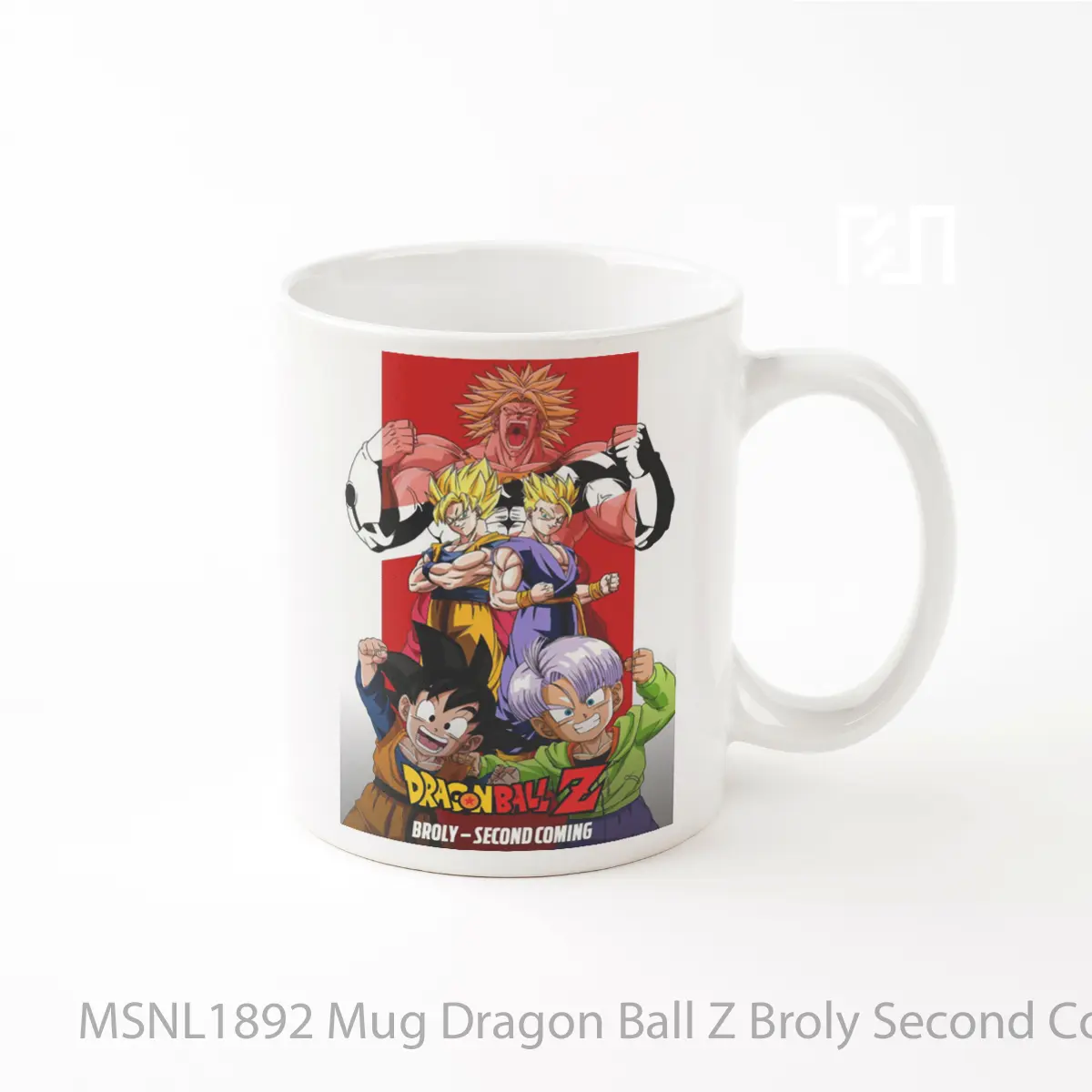 Mug Dragon Ball Z Broly Second Coming Gelas Keramik Tema Film MSNL1892