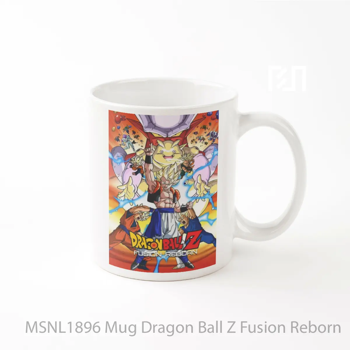 Mug Dragon Ball Z Fusion Reborn Gelas Keramik Tema Film MSNL1896