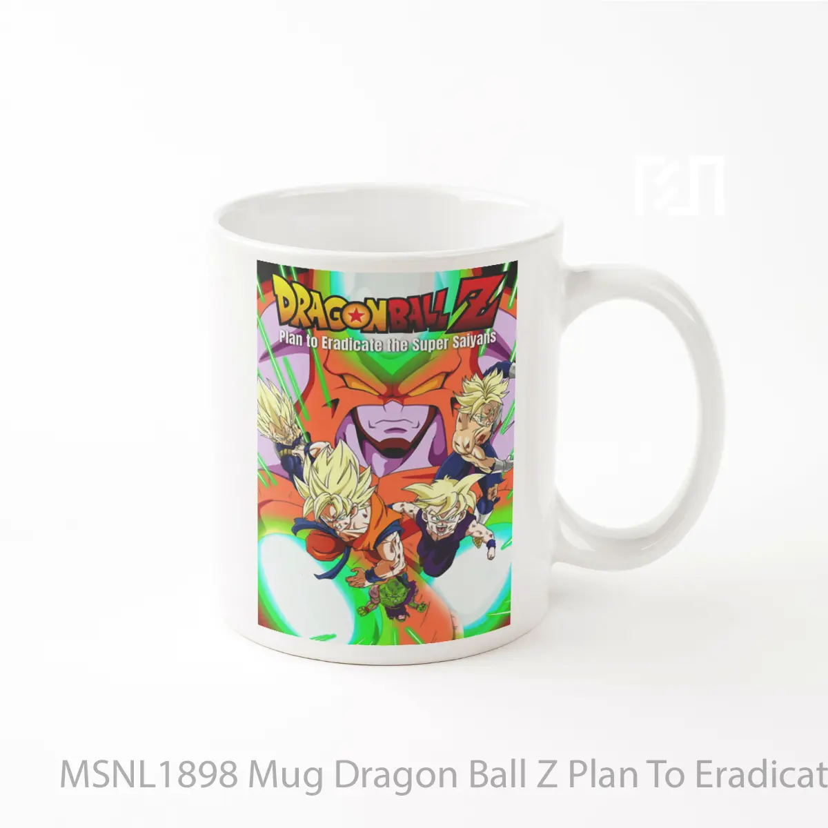 Mug Dragon Ball Z Plan To Eradicate The Super Saiyans Gelas Keramik Tema Film MSNL1898