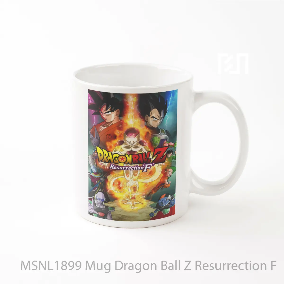 Mug Dragon Ball Z Resurrection F Gelas Keramik Tema Film MSNL1899