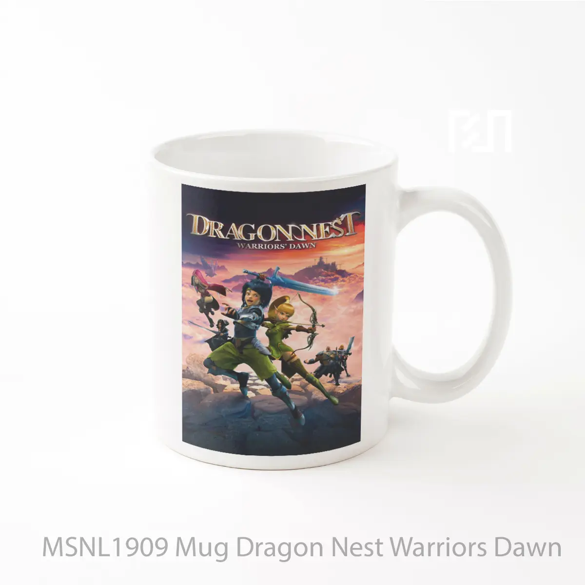 Mug Dragon Nest Warriors Dawn Gelas Keramik Tema Film MSNL1909