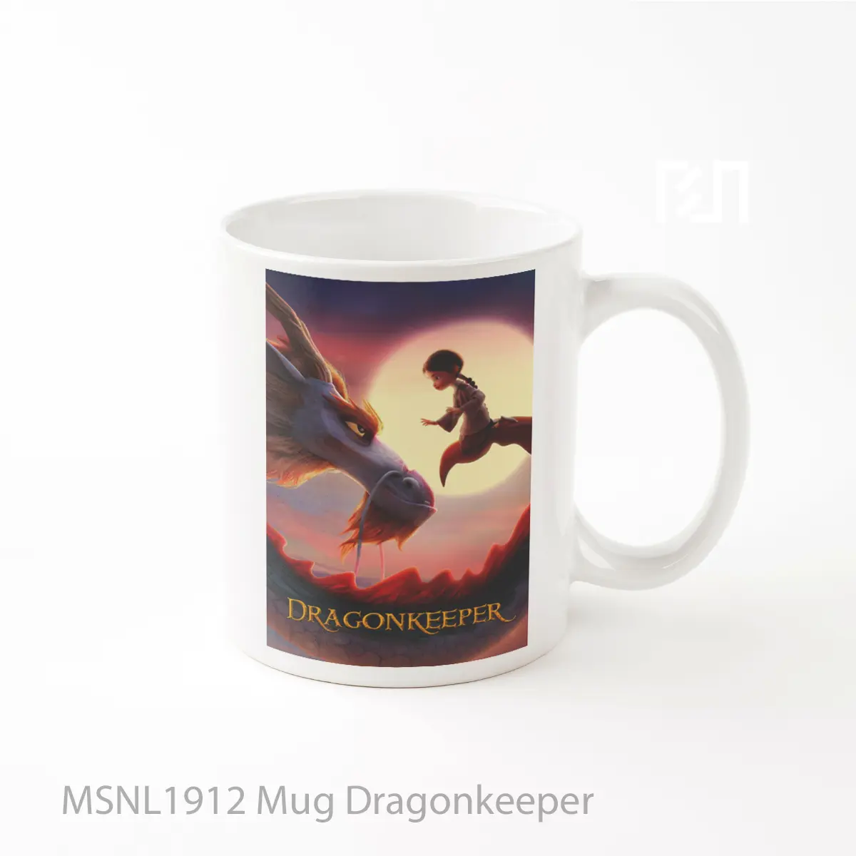 Mug Dragonkeeper Gelas Keramik Tema Film MSNL1912