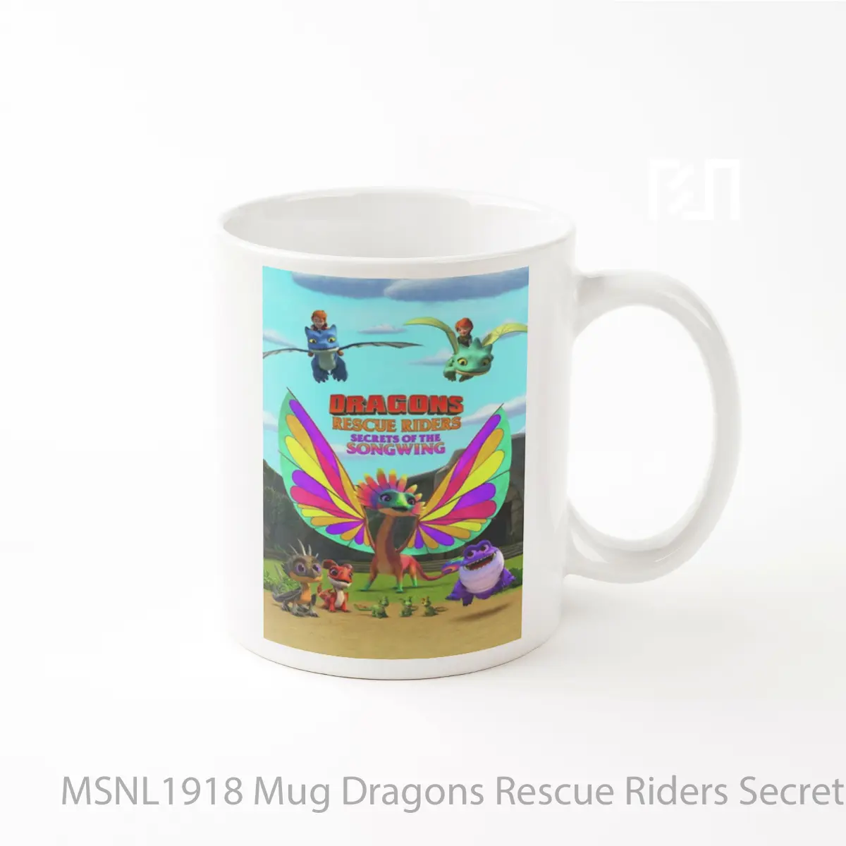 Mug Dragons Rescue Riders Secrets Of The Songwing Gelas Keramik Tema Film MSNL1918