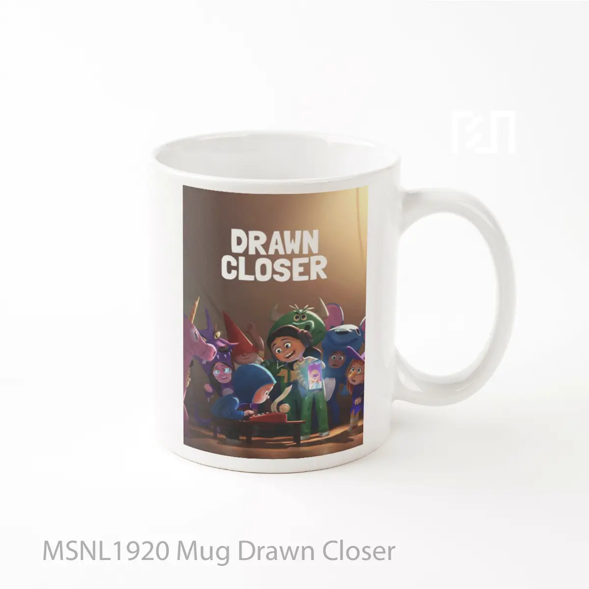 Mug Drawn Closer Gelas Keramik Tema Film MSNL1920