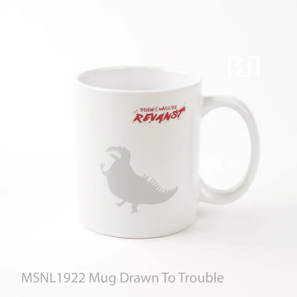 Mug Drawn To Trouble Gelas Keramik Tema Film MSNL1922