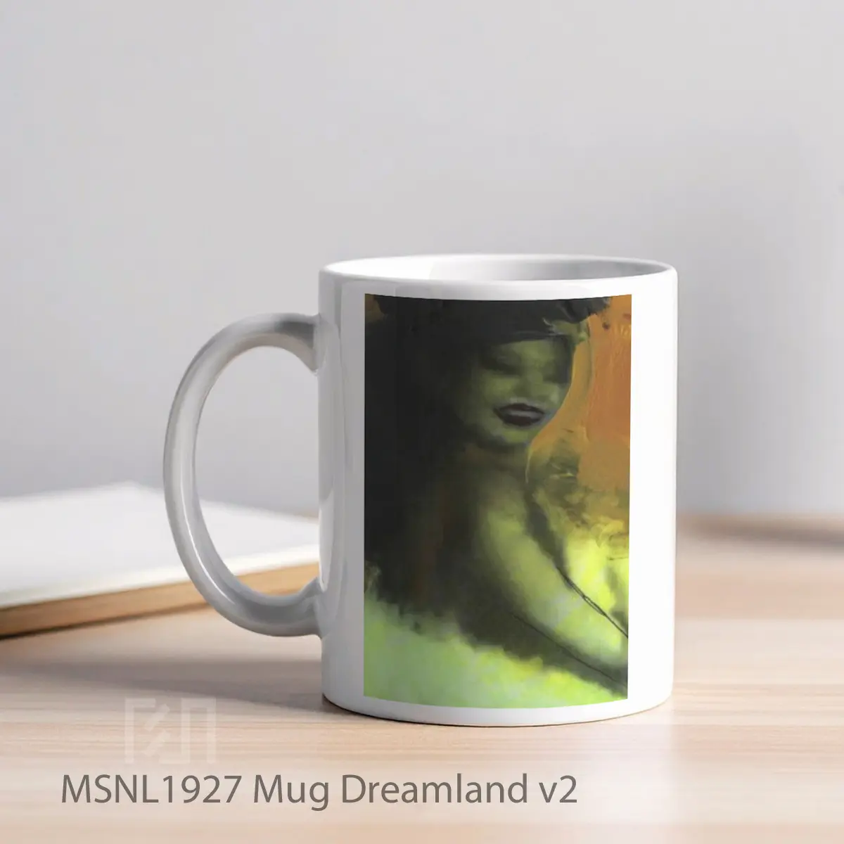 Mug Dreamland V2 Gelas Keramik Tema Film MSNL1927 - Tampak Kiri