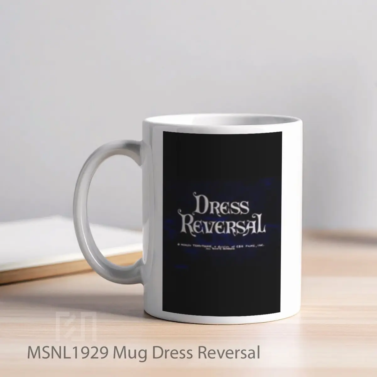 Mug Dress Reversal Gelas Keramik Tema Film MSNL1929 - Tampak Kiri