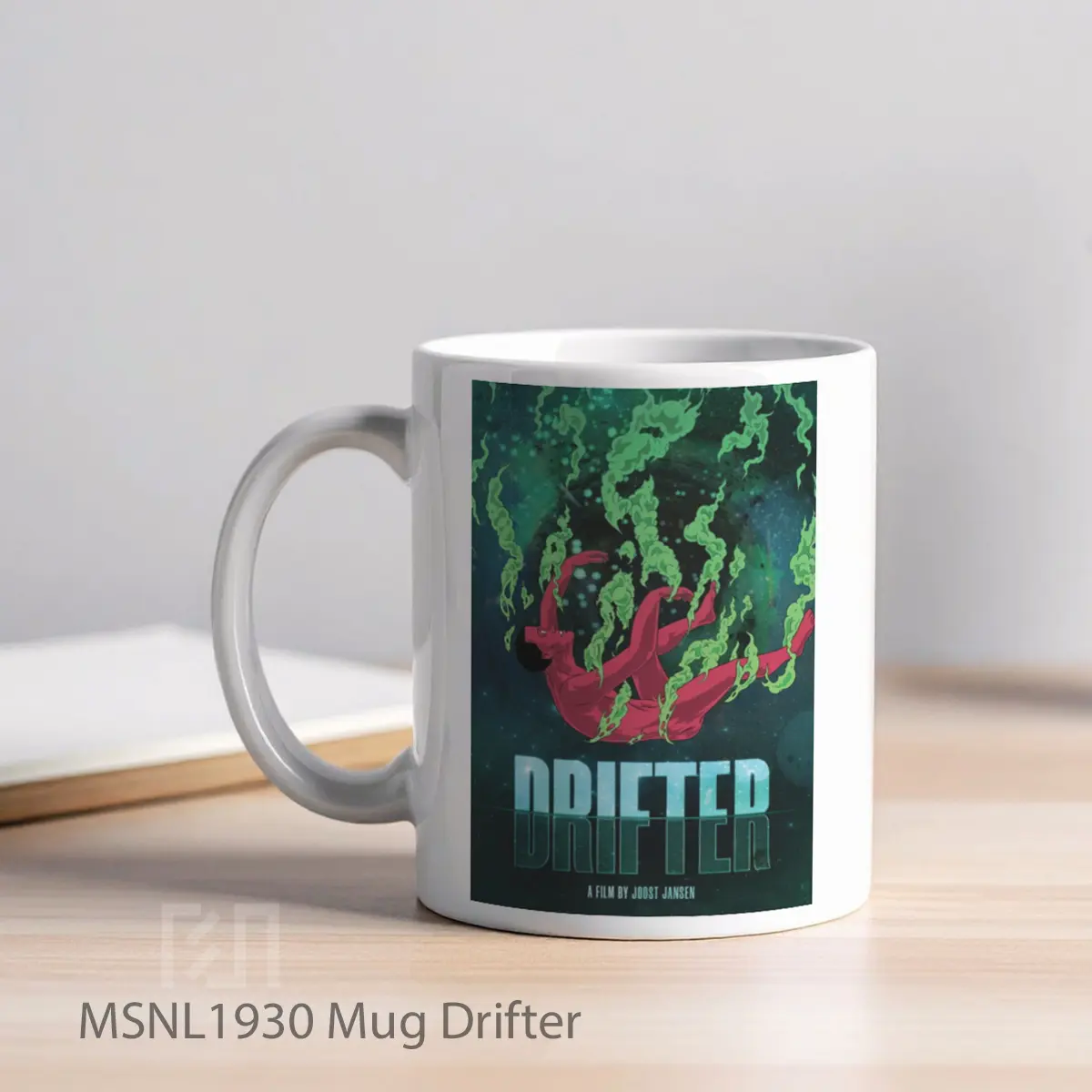 Mug Drifter Gelas Keramik Tema Film MSNL1930 - Tampak Kiri