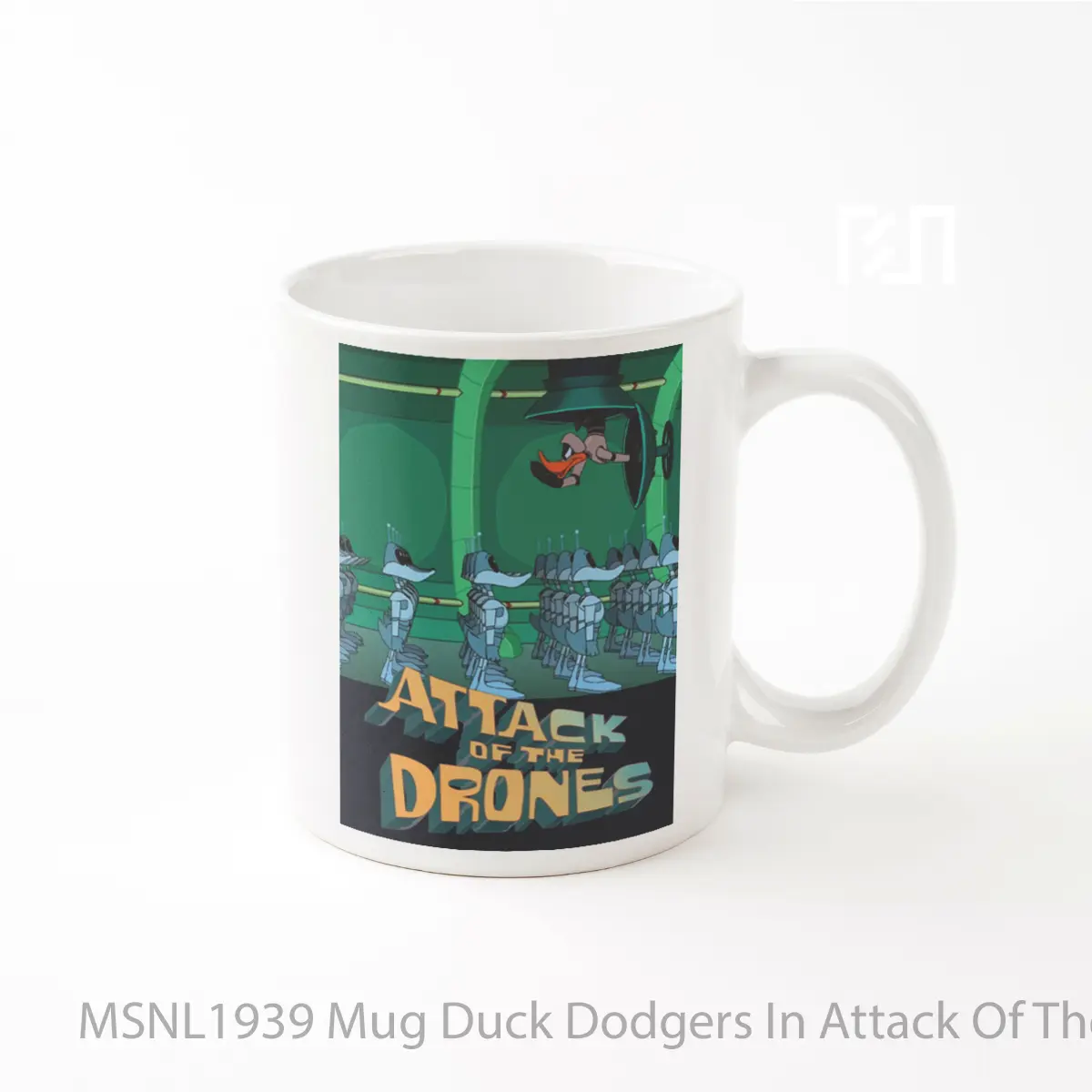 Mug Duck Dodgers In Attack Of The Drones Gelas Keramik Tema Film MSNL1939