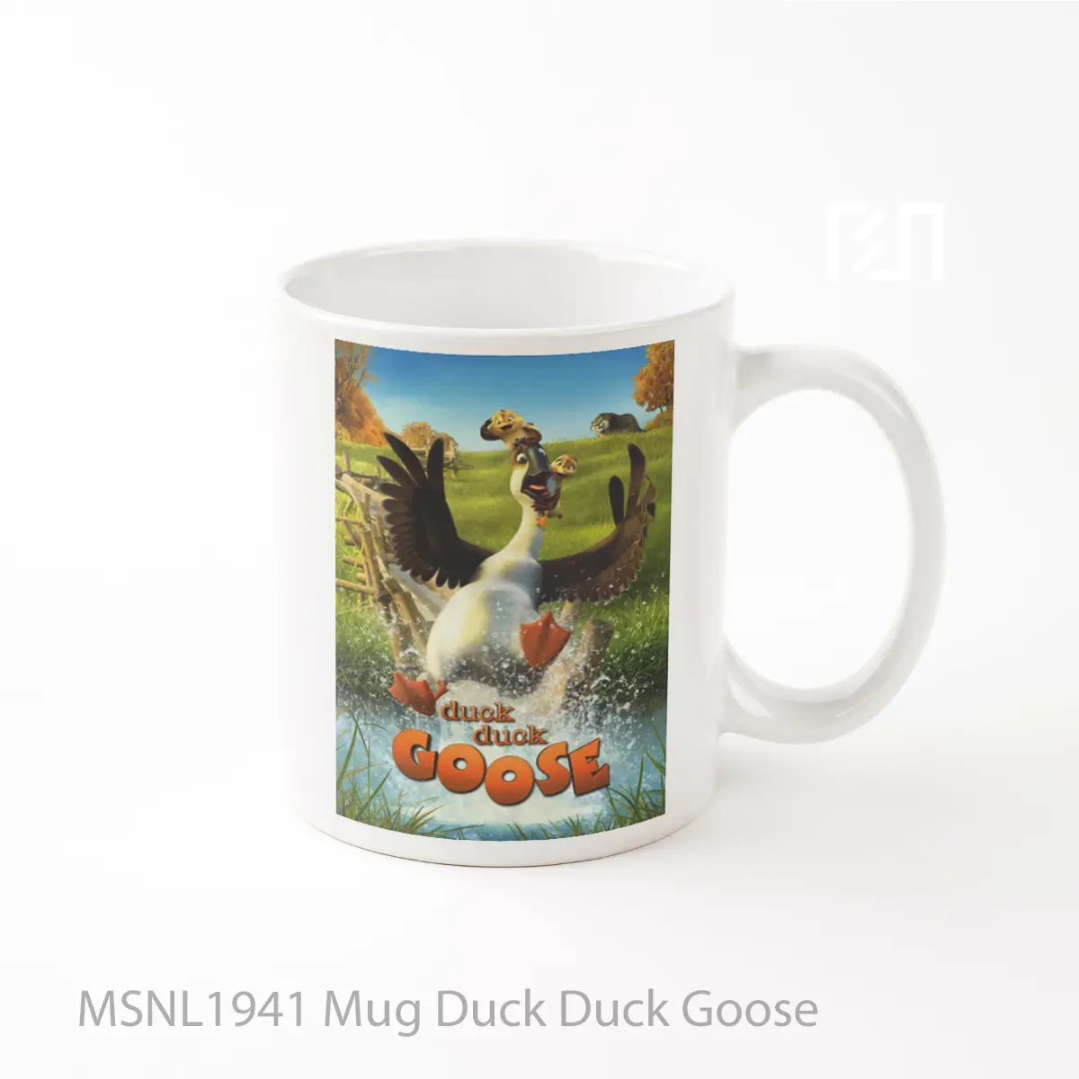 Mug Duck Duck Goose Gelas Keramik Tema Film MSNL1941