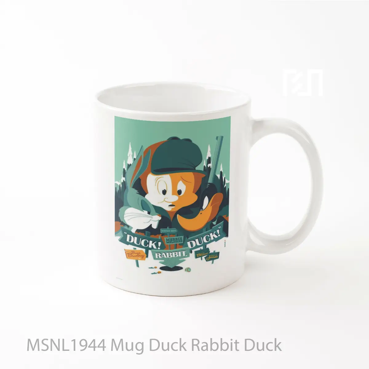 Mug Duck Rabbit Duck Gelas Keramik Tema Film MSNL1944
