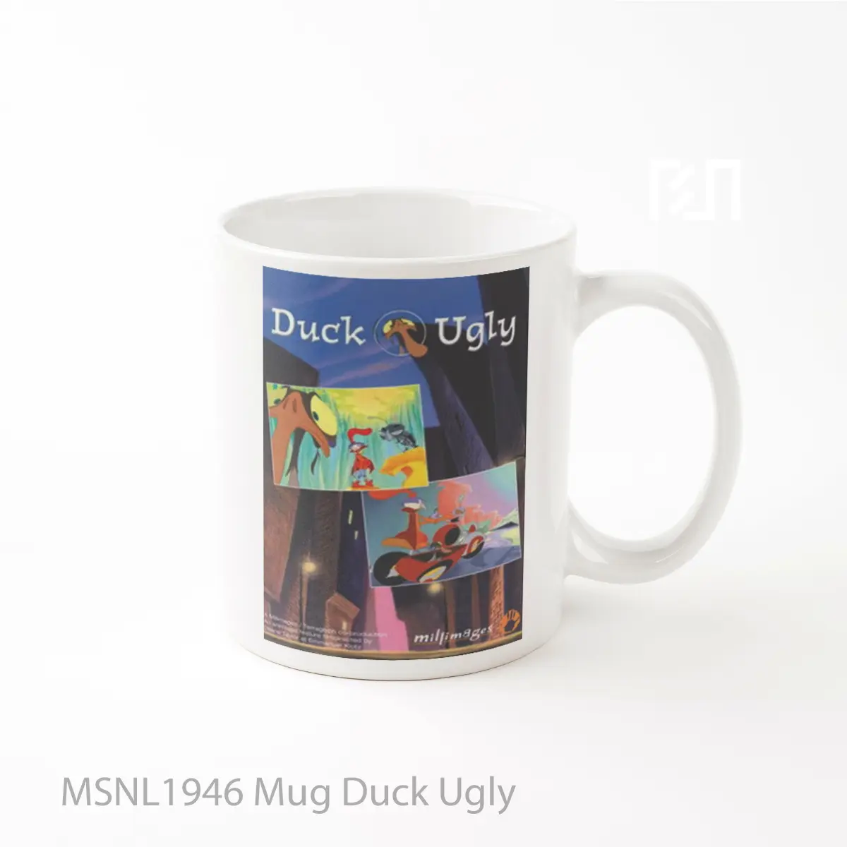 Mug Duck Ugly Gelas Keramik Tema Film MSNL1946