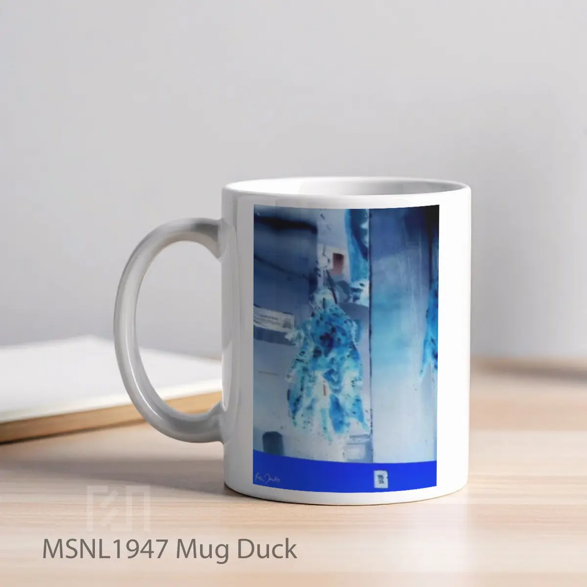 Mug Duck Gelas Keramik Tema Film MSNL1947 - Tampak Kiri