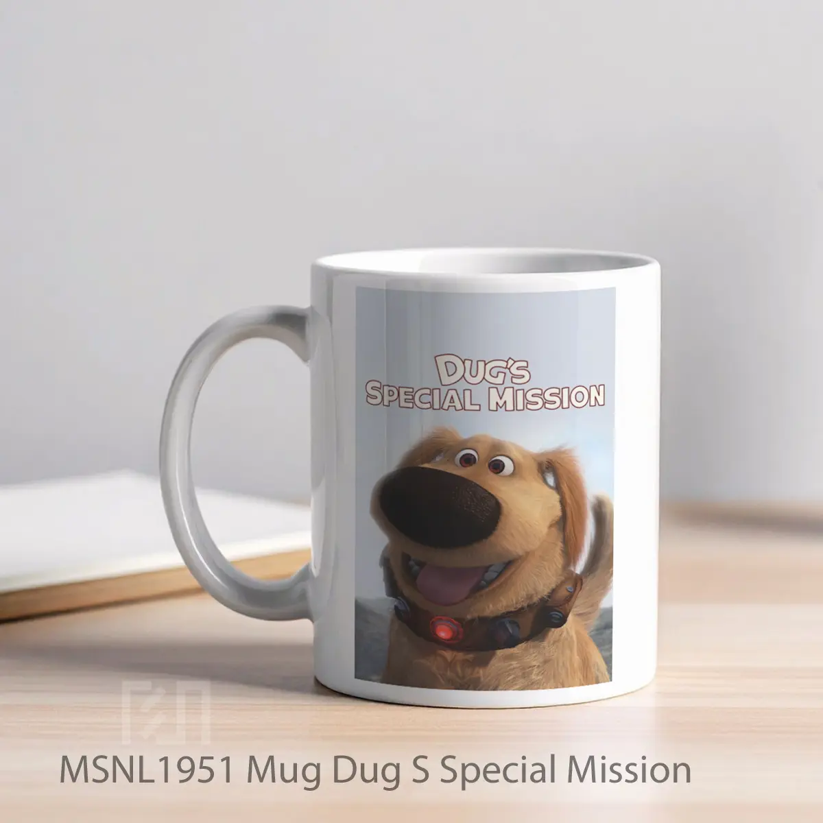 Mug Dug S Special Mission Gelas Keramik Tema Film MSNL1951 - Tampak Kiri