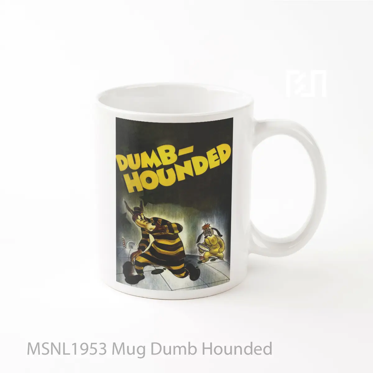 Mug Dumb Hounded Gelas Keramik Tema Film MSNL1953