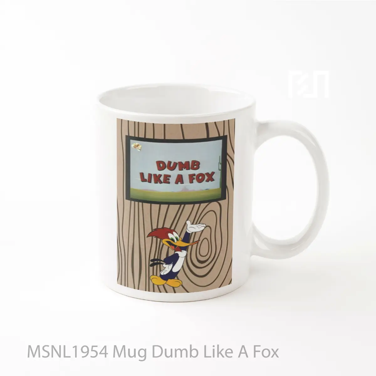 Mug Dumb Like A Fox Gelas Keramik Tema Film MSNL1954