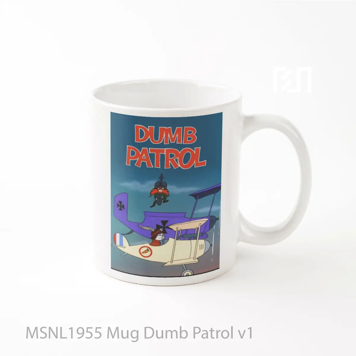 Mug Dumb Patrol V1 Gelas Keramik Tema Film MSNL1955