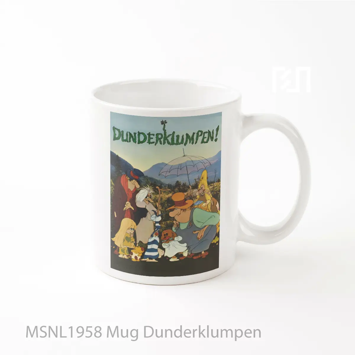 Mug Dunderklumpen Gelas Keramik Tema Film MSNL1958