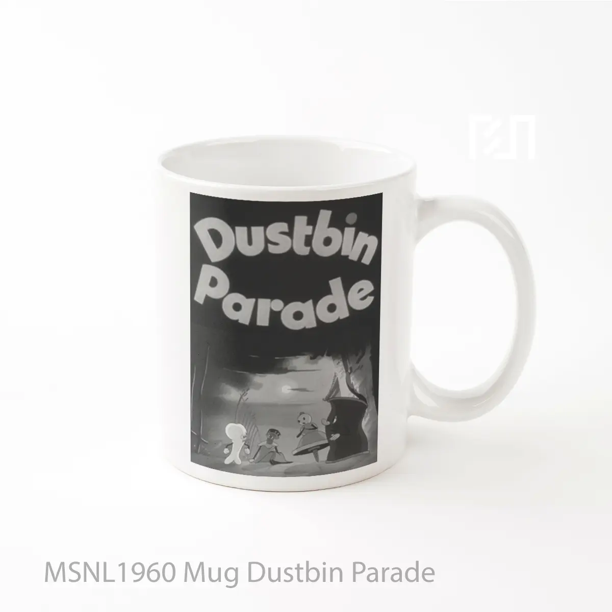 Mug Dustbin Parade Gelas Keramik Tema Film MSNL1960