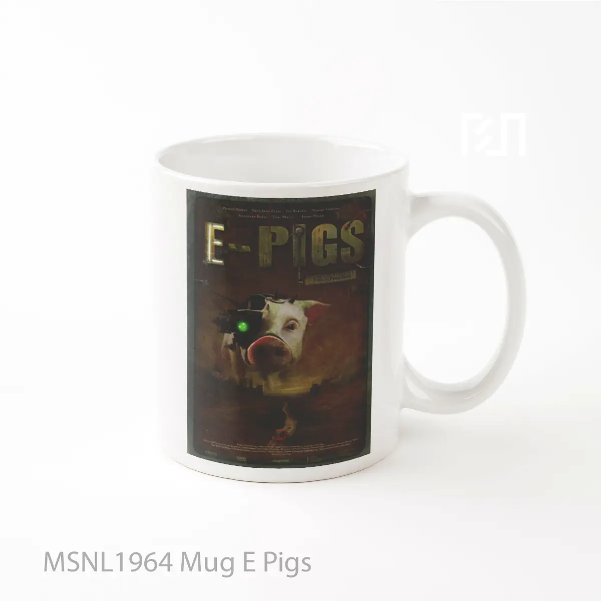 Mug E Pigs Gelas Keramik Tema Film MSNL1964