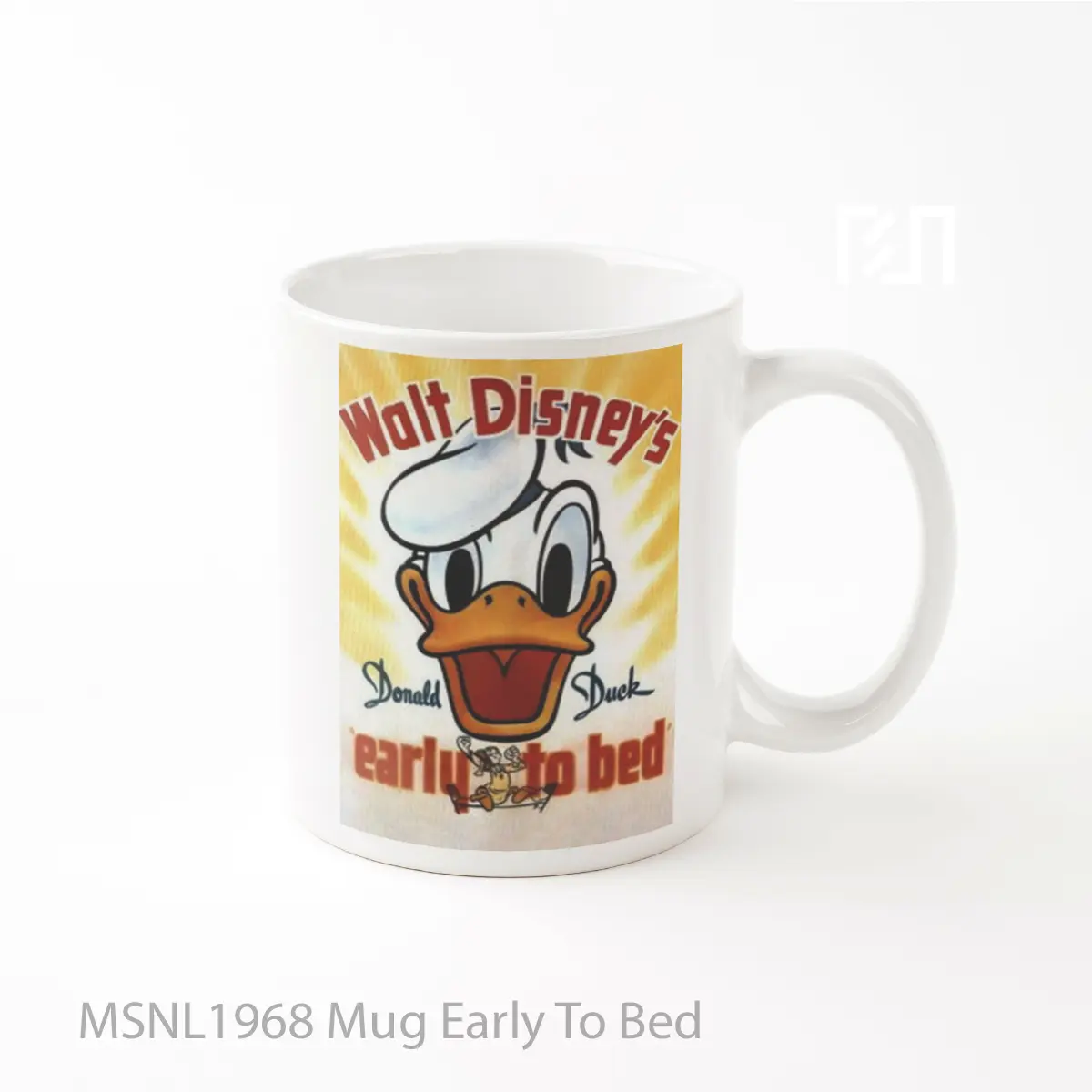 Mug Early To Bed Gelas Keramik Tema Film MSNL1968