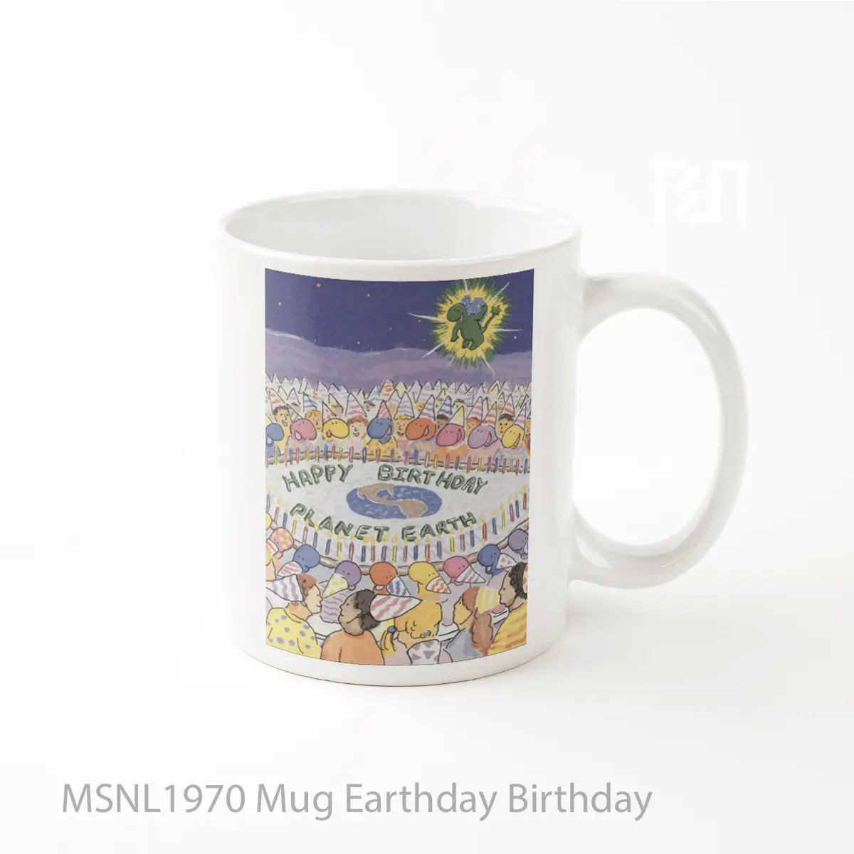 Mug Earthday Birthday Gelas Keramik Tema Film MSNL1970