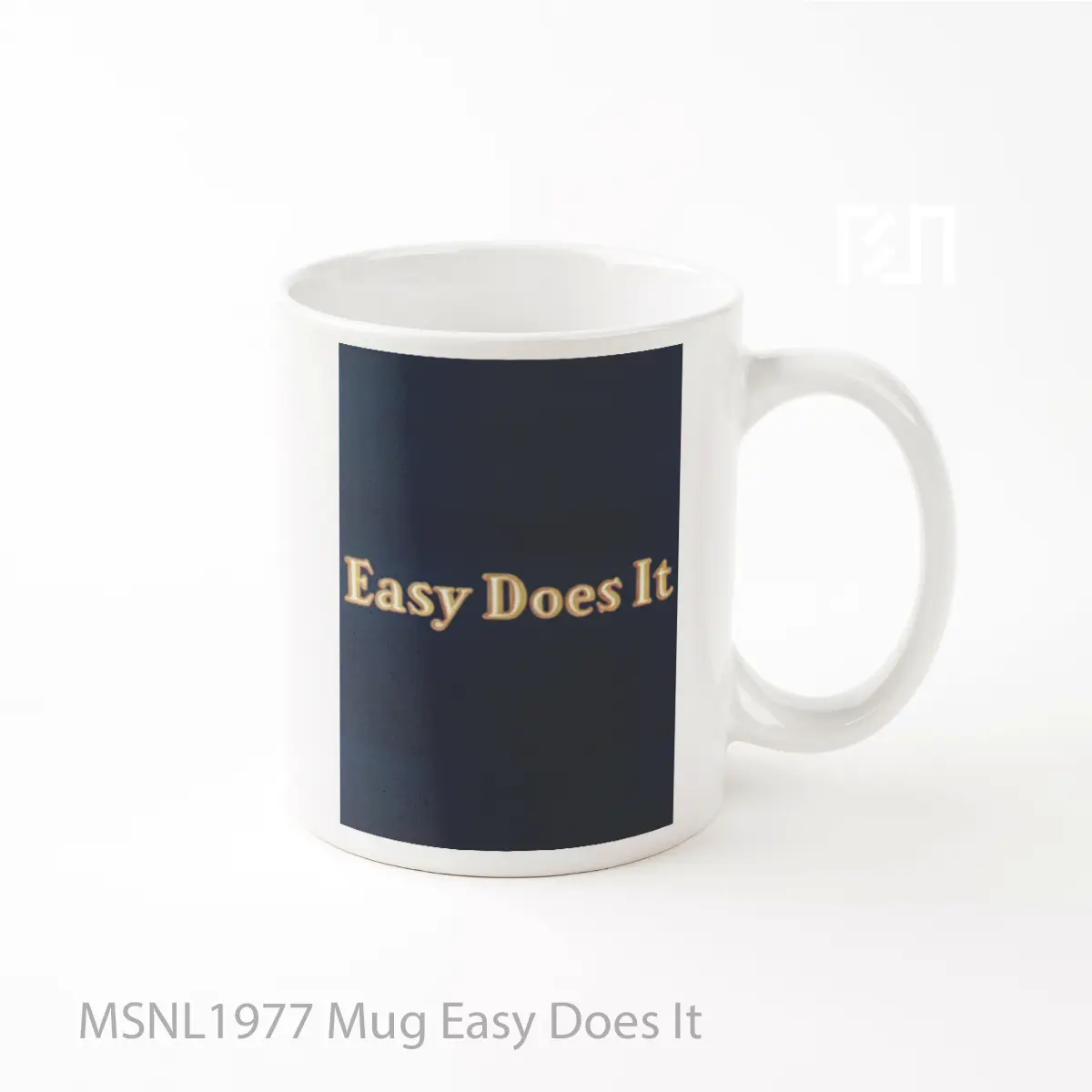 Mug Easy Does It Gelas Keramik Tema Film MSNL1977