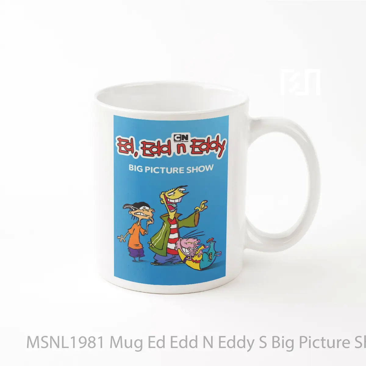 Mug Ed Edd N Eddy S Big Picture Show Gelas Keramik Tema Film MSNL1981