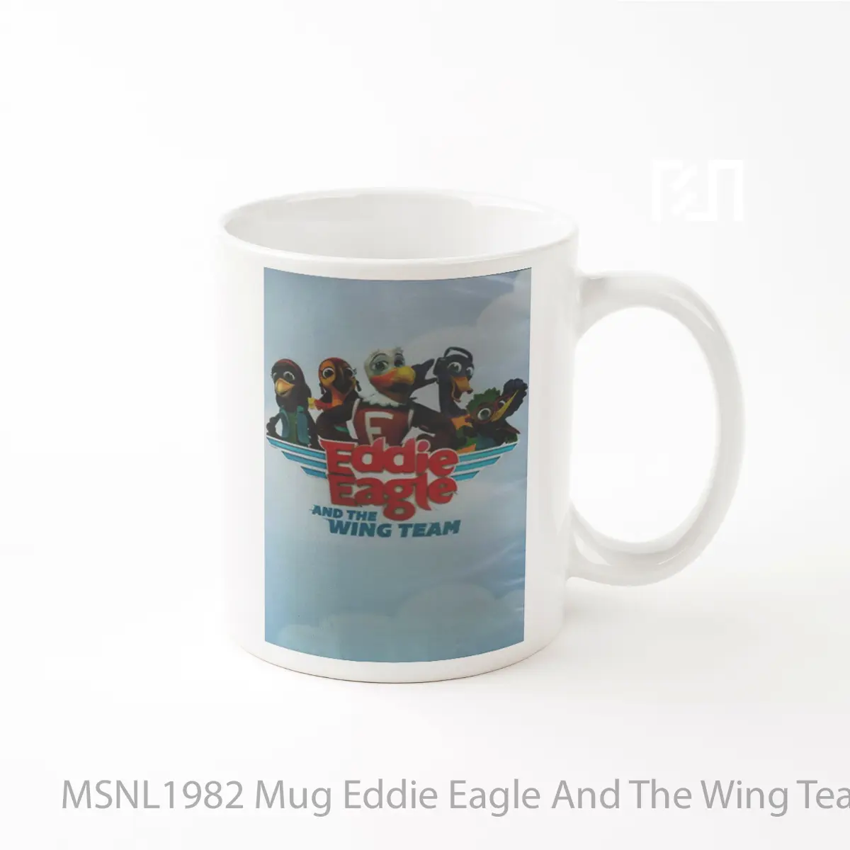 Mug Eddie Eagle And The Wing Team Gelas Keramik Tema Film MSNL1982
