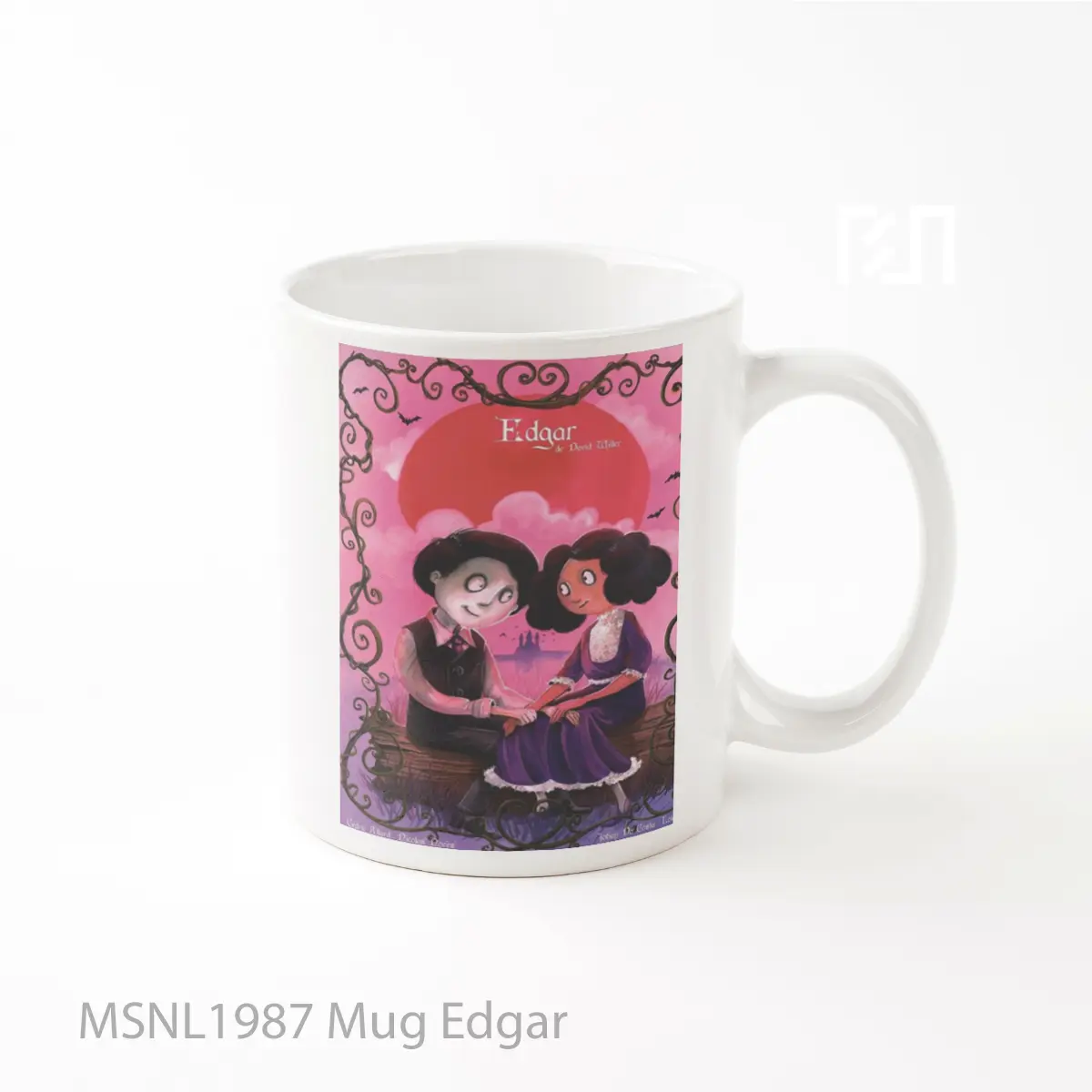 Mug Edgar Gelas Keramik Tema Film MSNL1987
