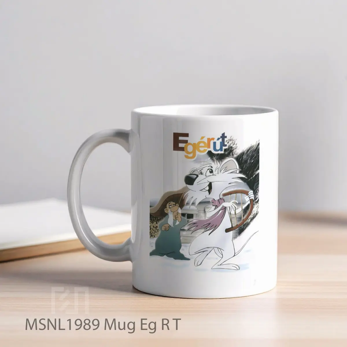 Mug Eg R T Gelas Keramik Tema Film MSNL1989 - Tampak Kiri