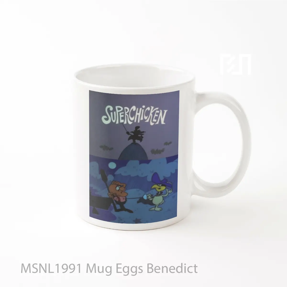 Mug Eggs Benedict Gelas Keramik Tema Film MSNL1991